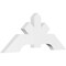 Ekena Millwork Vanguard Architectural Grade PVC Gable Bracket, 36"W x 15"H x 2"D x 4"F, 10/12 Pitch GBP036X15X0204VAN00 - alternate 1